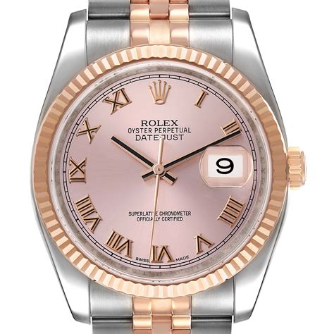 rolex dayjust rose